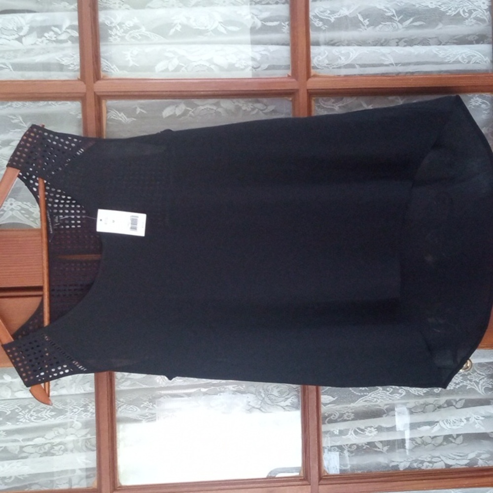 Banana Republic sheer black size Medium